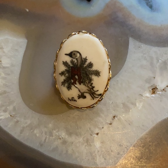 Bundled DNS mallard duck w bow brooch GUC - Picture 13 of 13